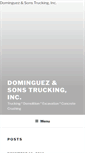 Mobile Screenshot of dominguezandsons.com